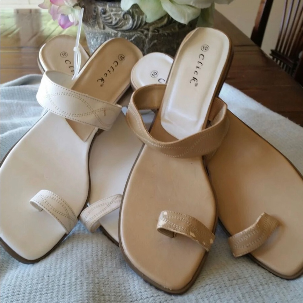 2 for $40 Bundle of two women’s sandals size 10